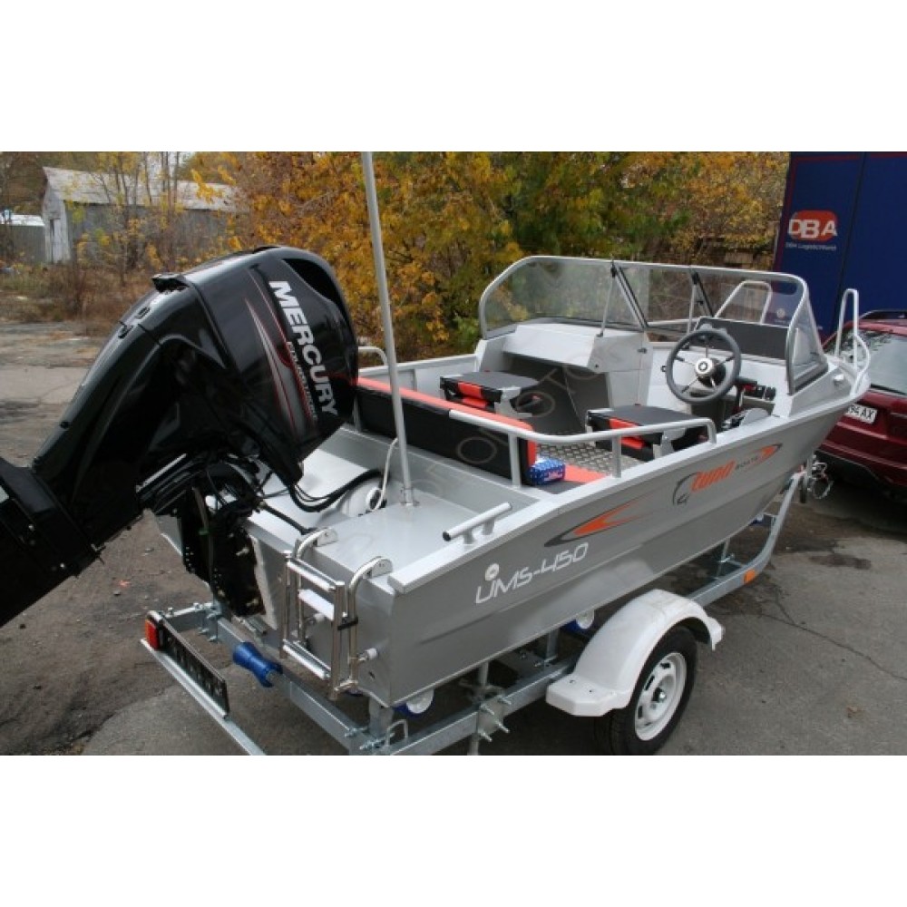 Катер алюминиевый TUNA Boats 450 DC