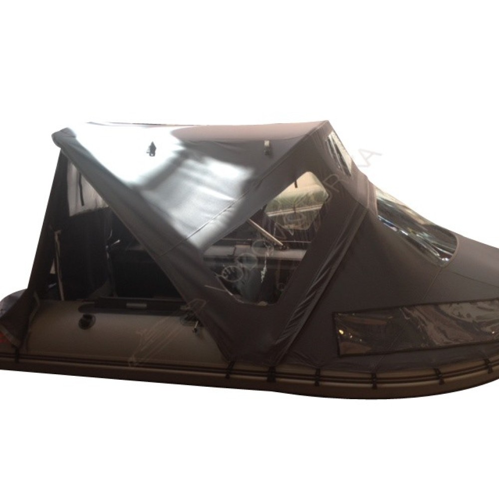 Тент комбинированный трансформер X-River для лодок Agent 320-340, Grace 300-320