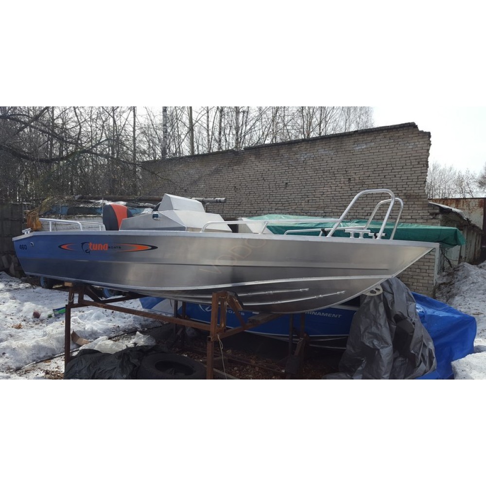 Катер алюминиевый TUNA 460 DC
