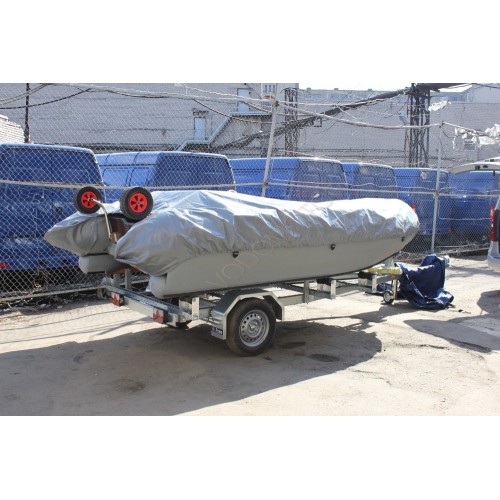 Тент транспортировочный на лодку Ротан 380 К (серый)