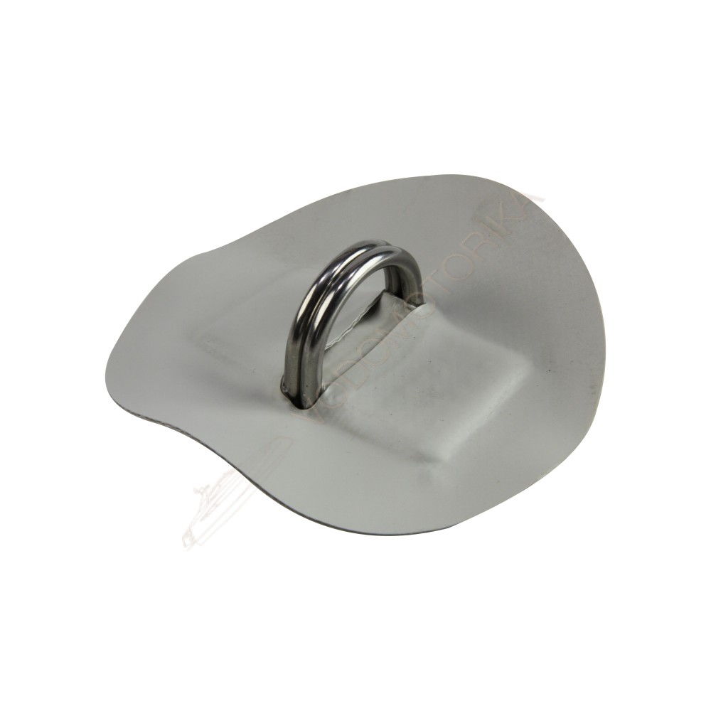 Кольцо D-образное двойное, малое, с серой накладкой Sun Selection