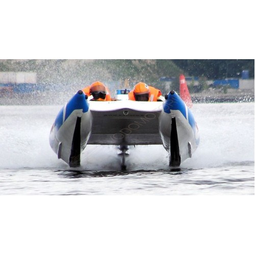 Надувной катамаран Badger FC 410 Blue&White