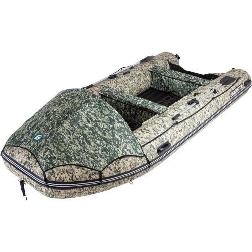 Надувная лодка GLADIATOR E 450 НДНД камуфляж