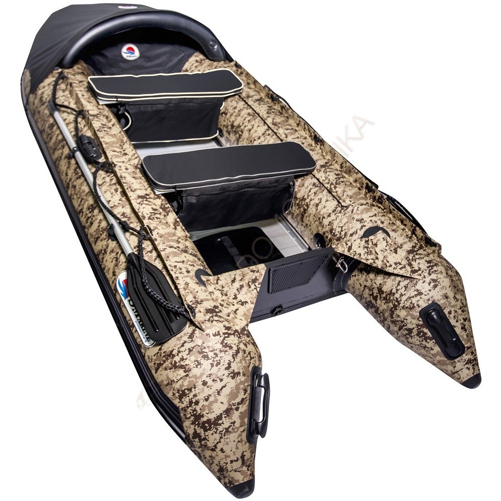 Лодка надувная SMarine SDP-470 Max алюминиевый пол (камуфляж)