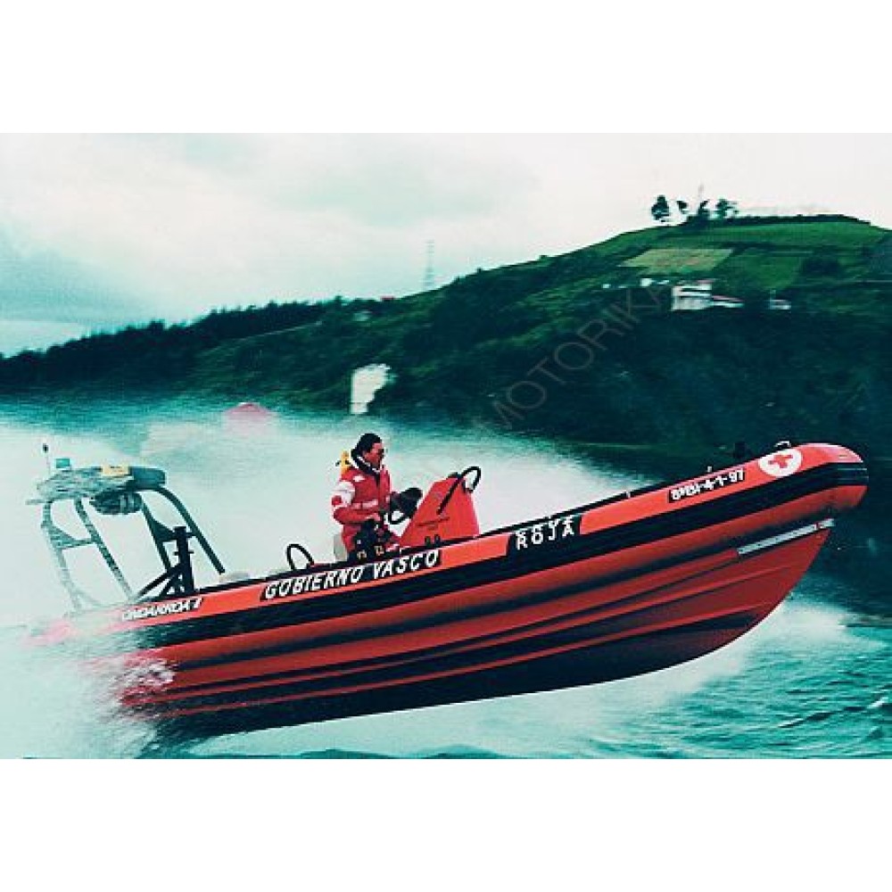 Надувная лодка ZODIAC Sea RIB SRMN 500 серая