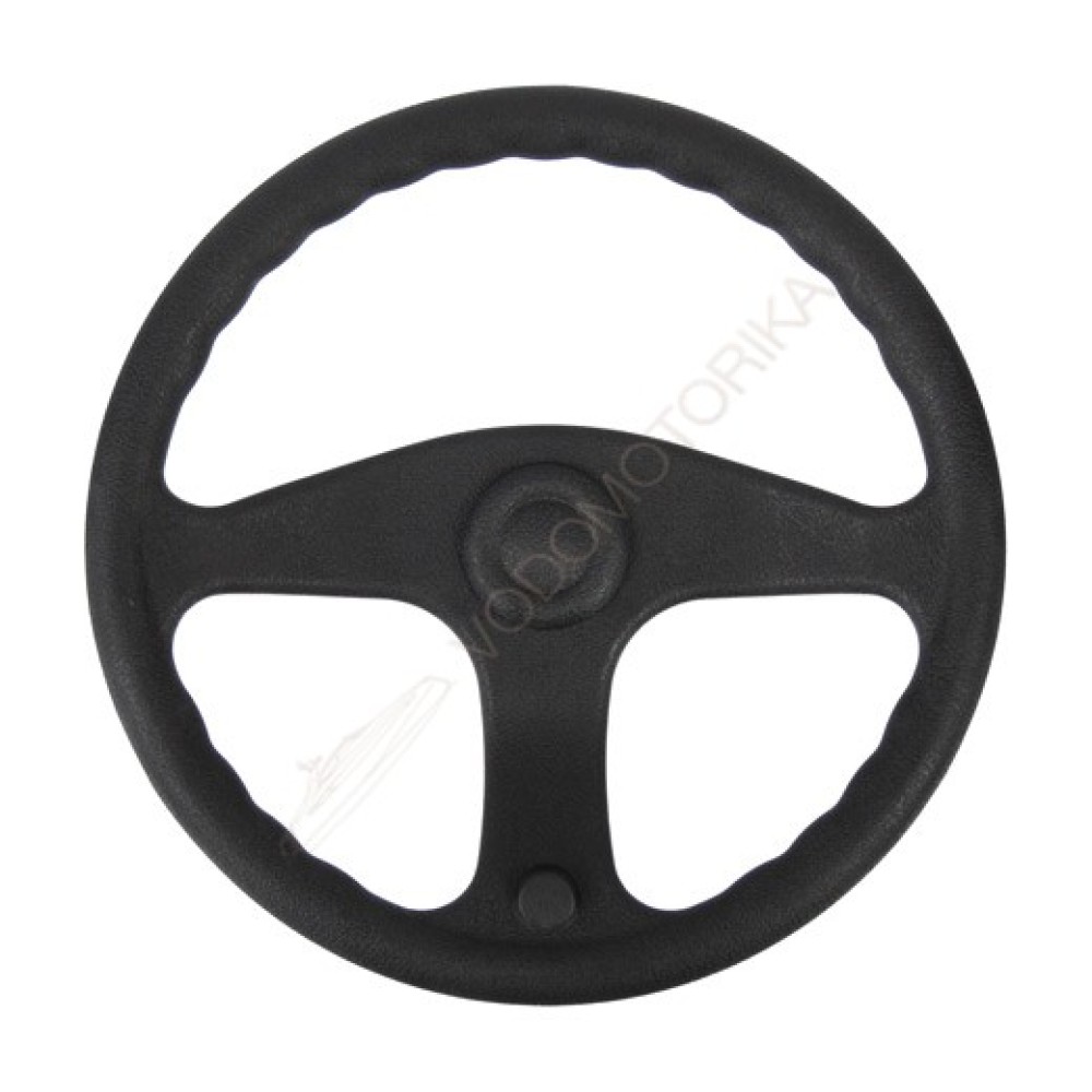 Рулевое колесо E.Chance, обод и спицы черные д. 330 мм