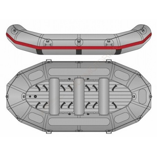 Надувной рафт Timetrial 18f