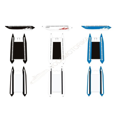 Надувной катамаран Badger FC 410 White