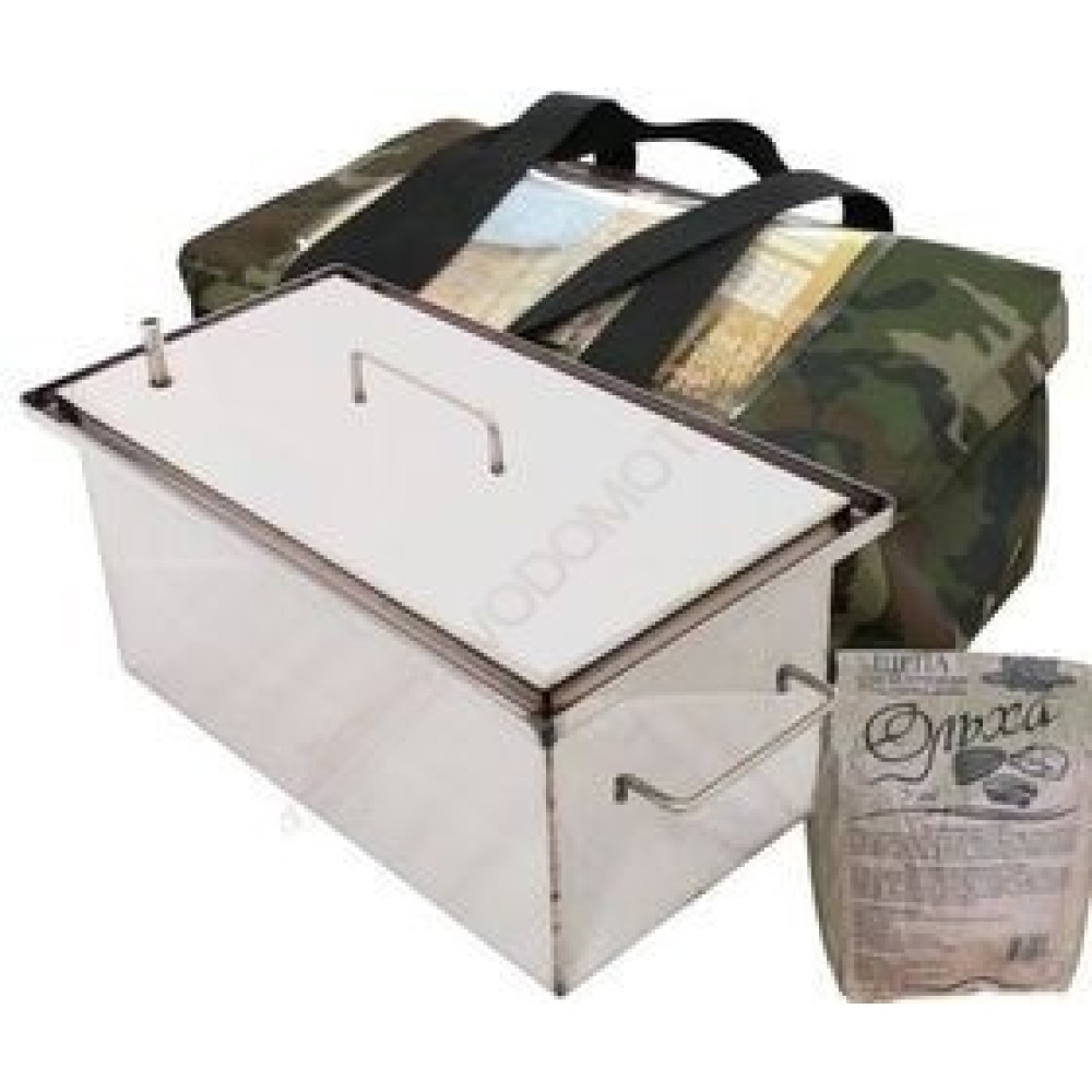 Коптильня Профи 600х300х300 ( нержавейка aisi 430 - 2 мм ) с гидрозатвором