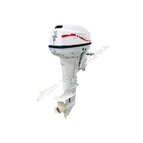 Лодочный мотор HDX T 15 BMS ( белый ) 15 л.с. двухтактный