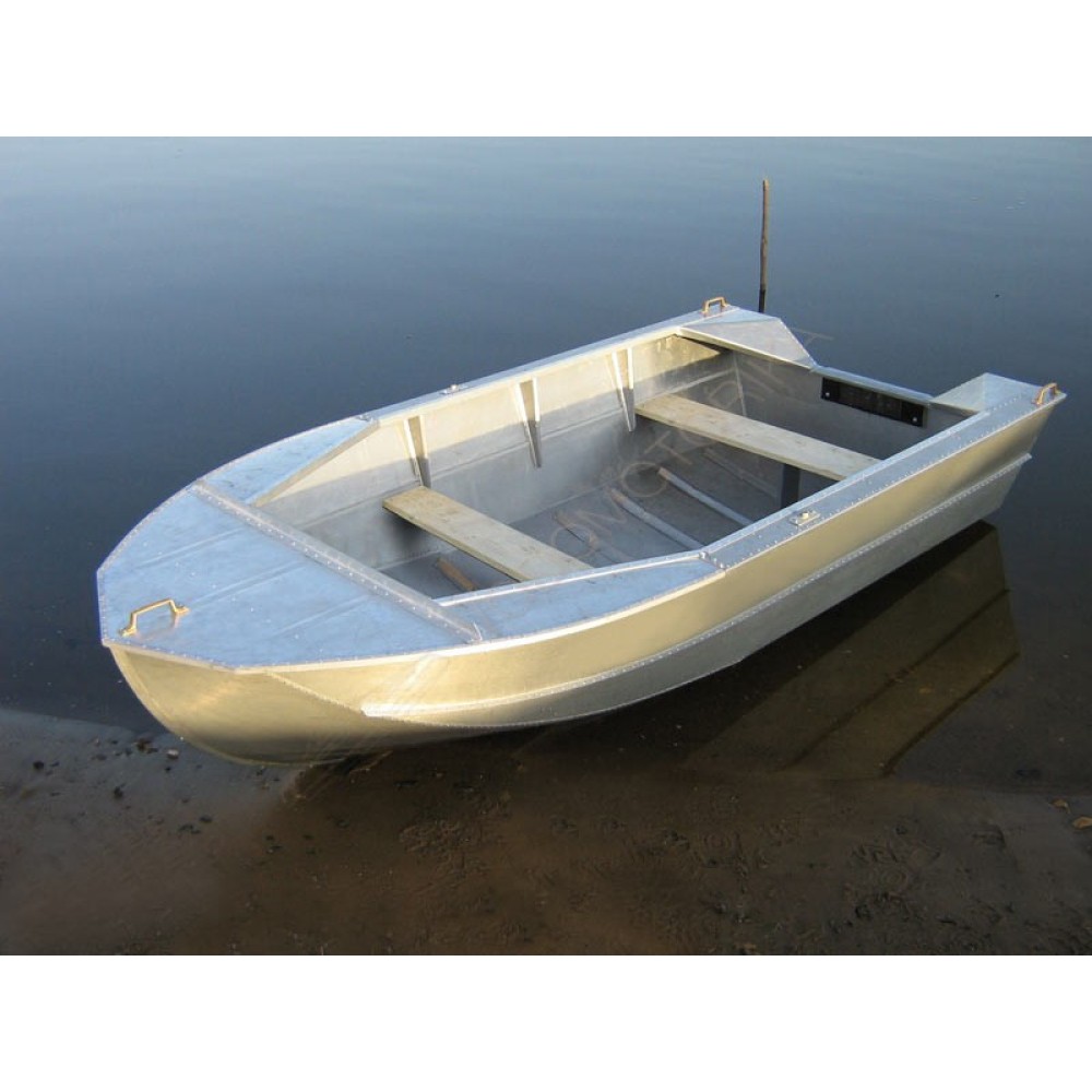 Алюминиевая лодка Мста-Н 3.7м с булями