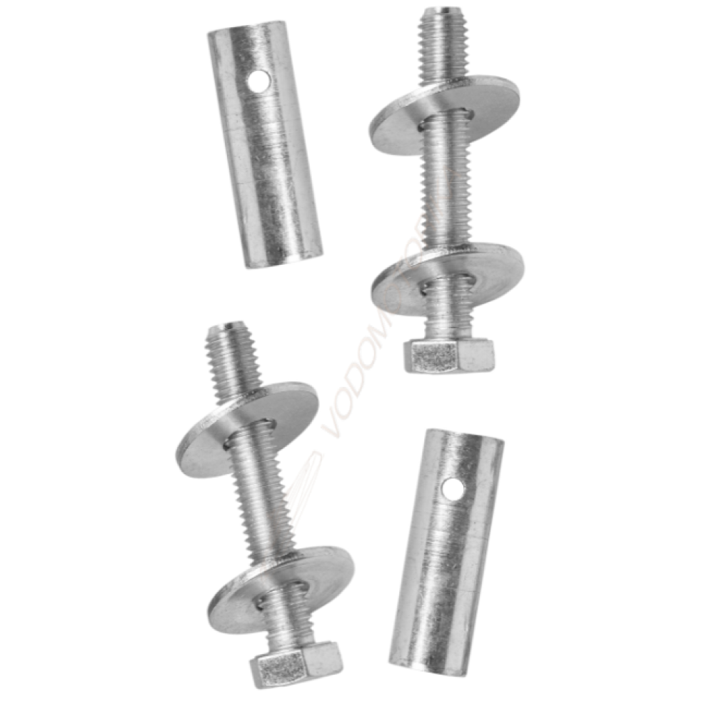 Колеса транцевые Горизонт Эконом-260ND (оцинковка, съемные, под надувное дно)