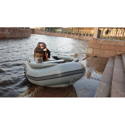 Надувная лодка X-River ROCKY 395 НДВД с фальшбортом