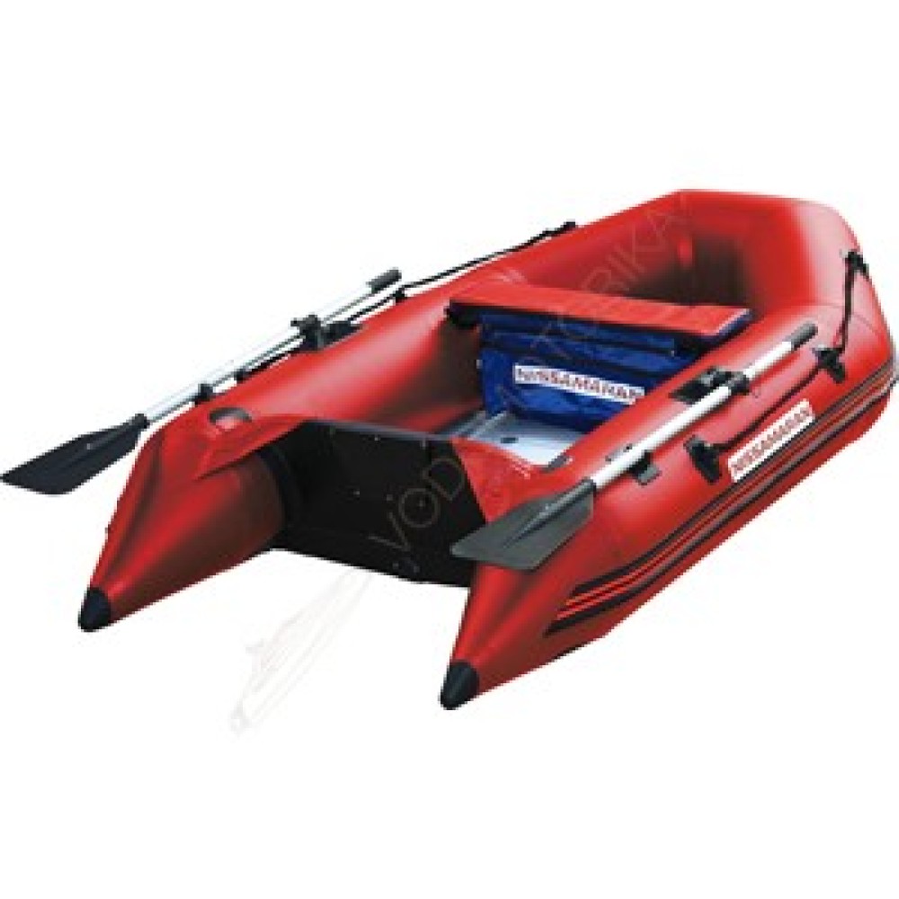 Надувная лодка NISSAMARAN MUSSON 230 ( красный ) дерев. пол P/L