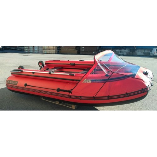 Надувная лодка X-River AGENT 340 НДНД с фальшбортом + тент