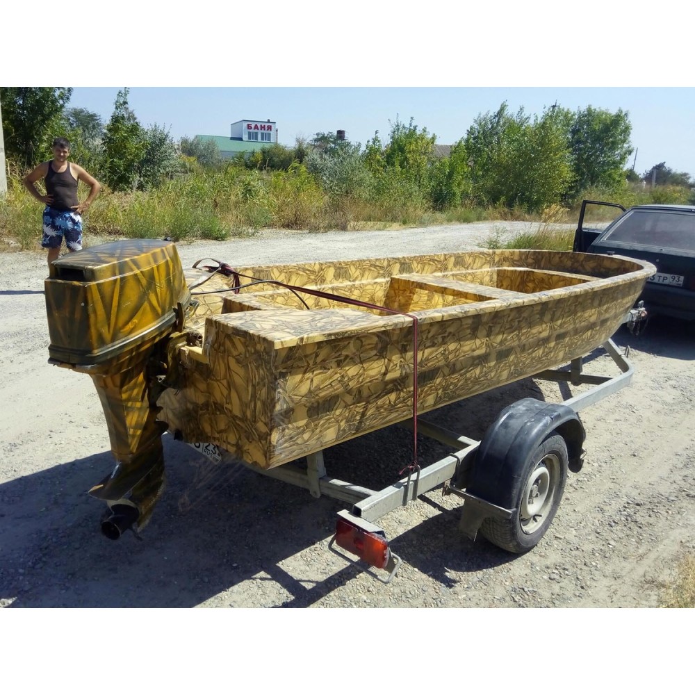 Лодка пластиковая Aquatrim Щука 430