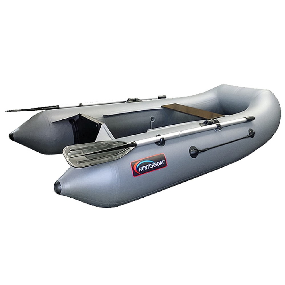 Лодка Хантер 240 (серый)