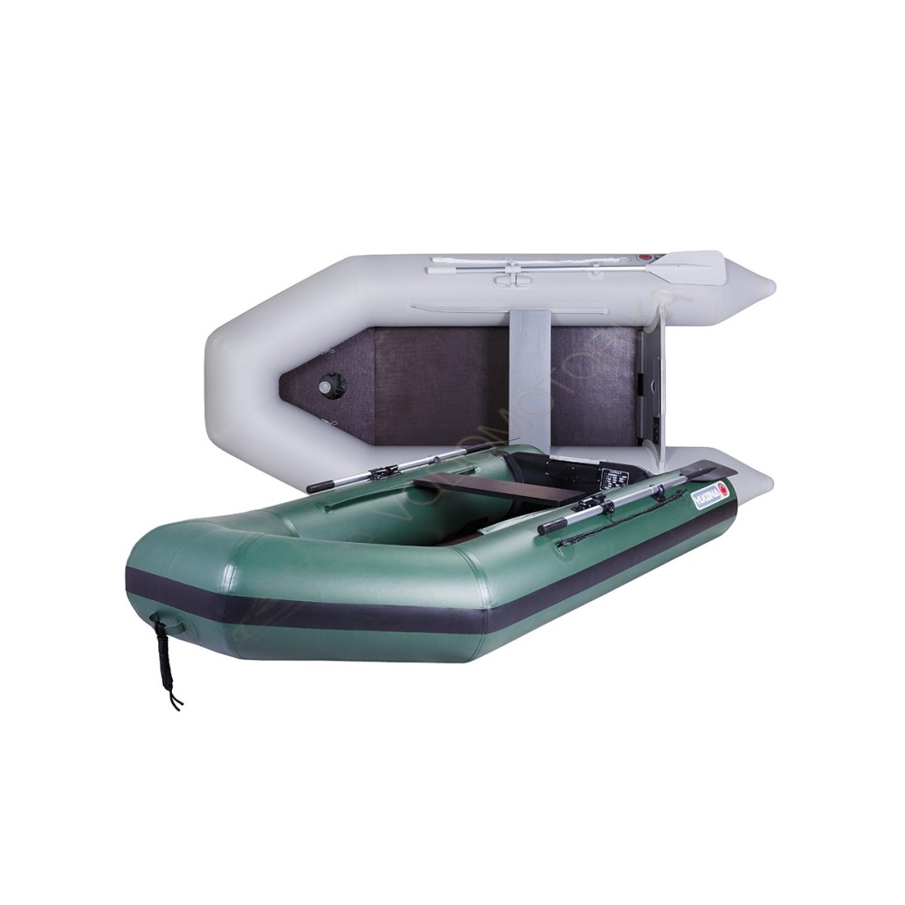 Лодка надувная YUKONA 280 TLK зеленая