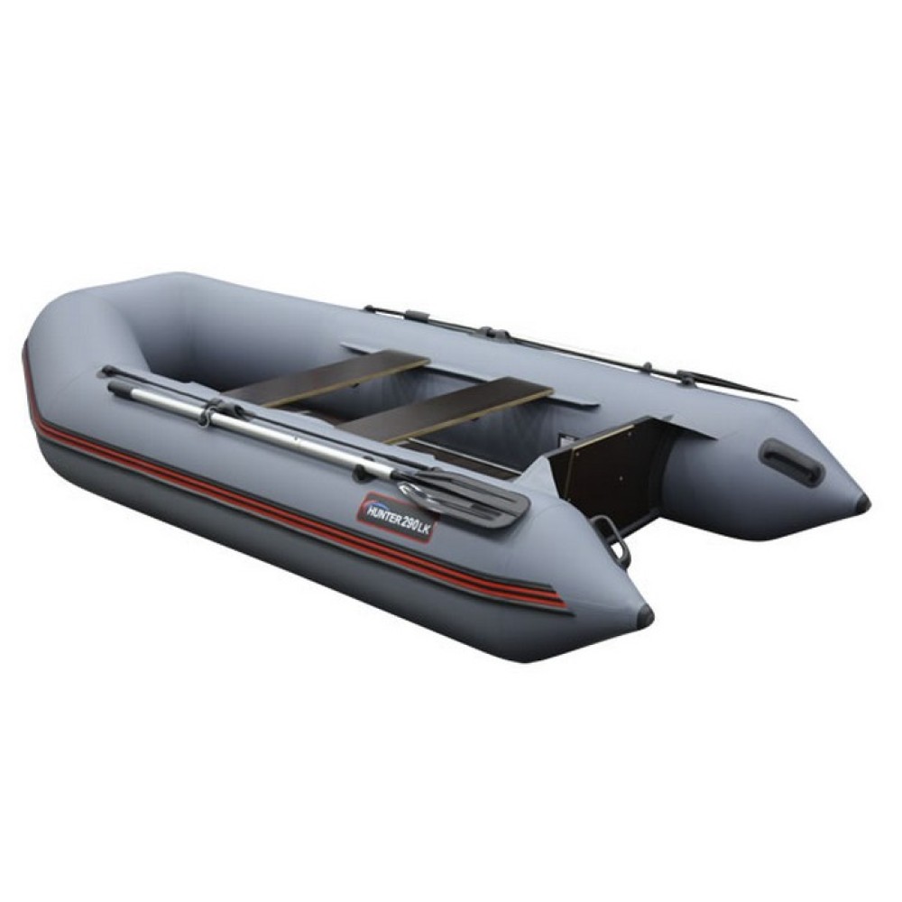 Лодка Хантер 290 ЛК (серый)